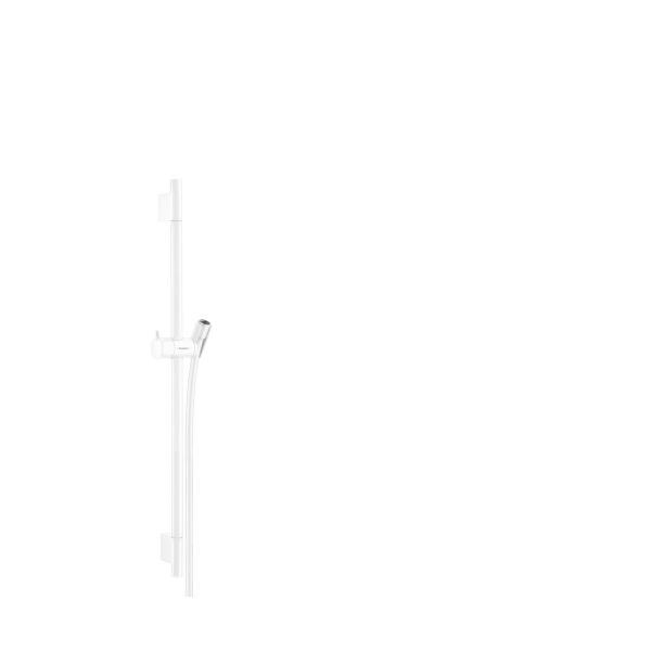Suihkutanko Hansgrohe Unica S Puro 28632700 suihkuletkulla, Ø22x650 mm Mattavalkoinen