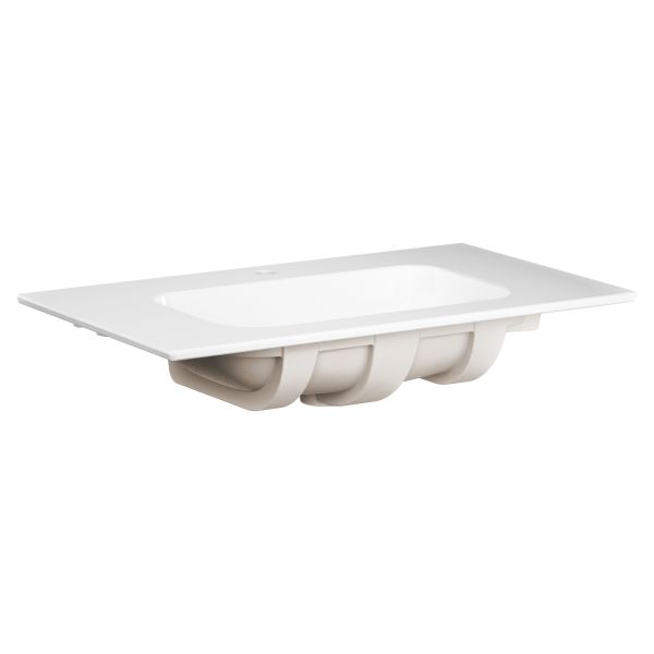 Håndvask Gustavsberg Artic hvid, 80 cm 