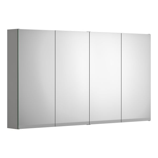 Spejlskab Gustavsberg Artic 120 cm, askegrå 