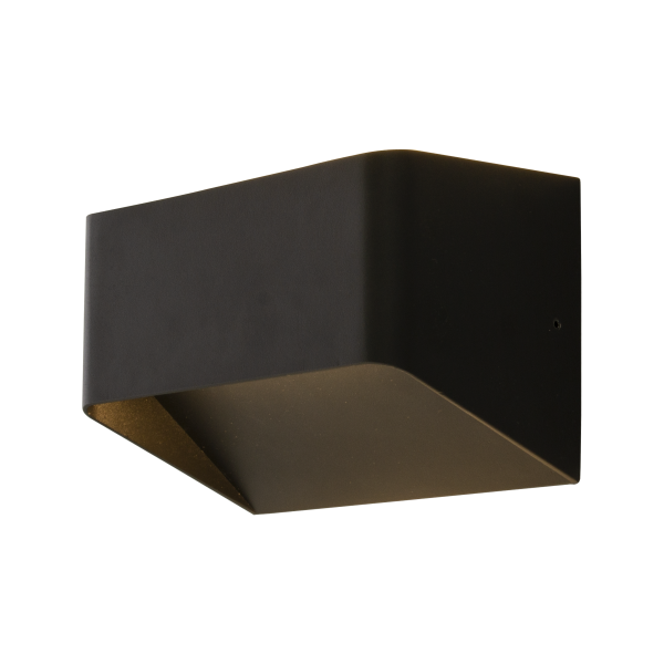 Ulkoseinävalaisin Aneta Lighting Sögne 71934-15 10 W LED, 3000 K, musta 