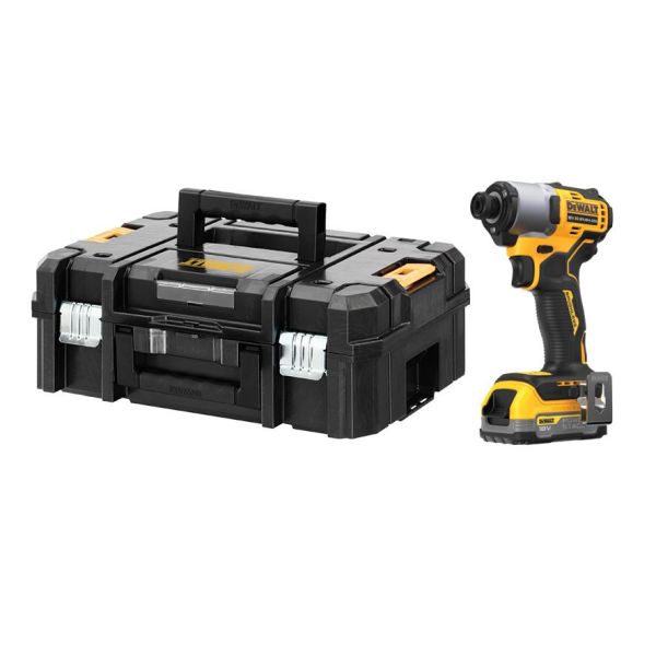 Slagnøgle Dewalt DCF840E1T-XJ med batteri, uden oplader 