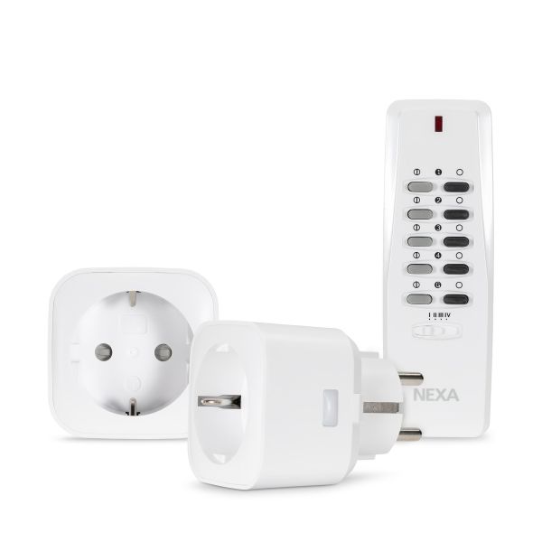 Mottaker Nexa MYCR-3500x2 + LYCT-705 med fjernkontroll, plug-in 