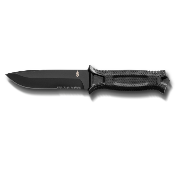 Jagtkniv Gerber 1027840 Serrated med kappe, sort boks 