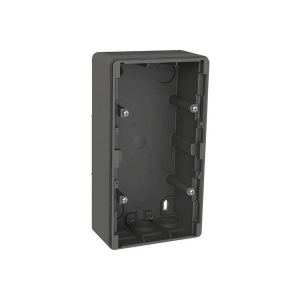 Boks Schneider Electric Exxact Primo IP44, antrasitt 2-roms, 35 mm