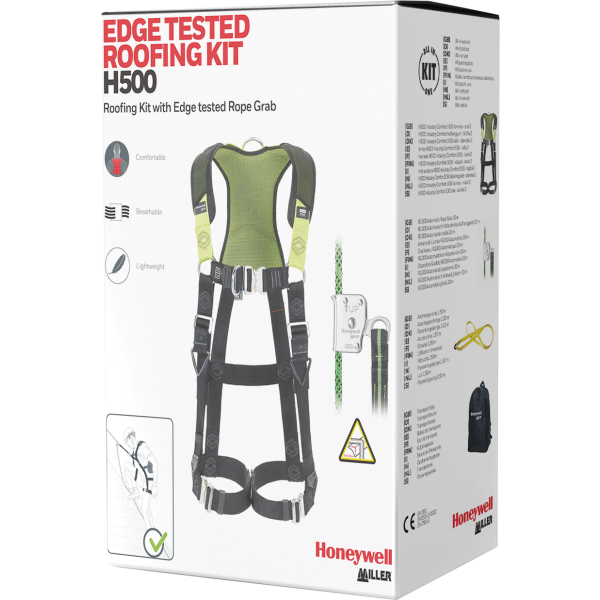 Faldsikringssæt Honeywell Miller H500 max 140 kg 