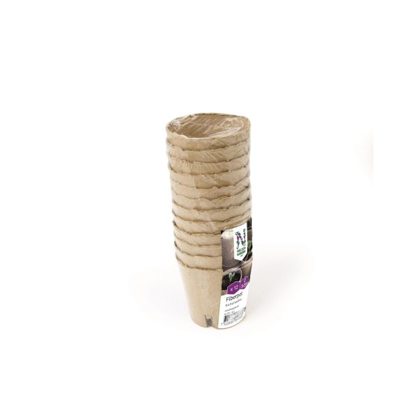 Fiber krukke Nelson Garden 5733 Ø 8 cm, 12-pak 