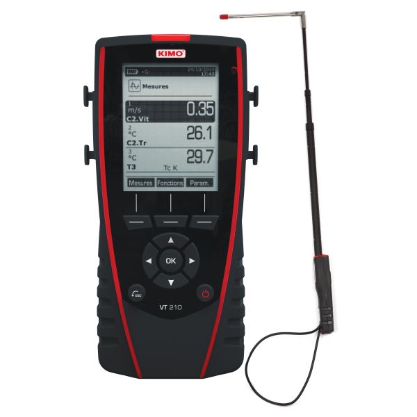 Varmetrådsanemometer Sauermann Kimo 5706445790173  