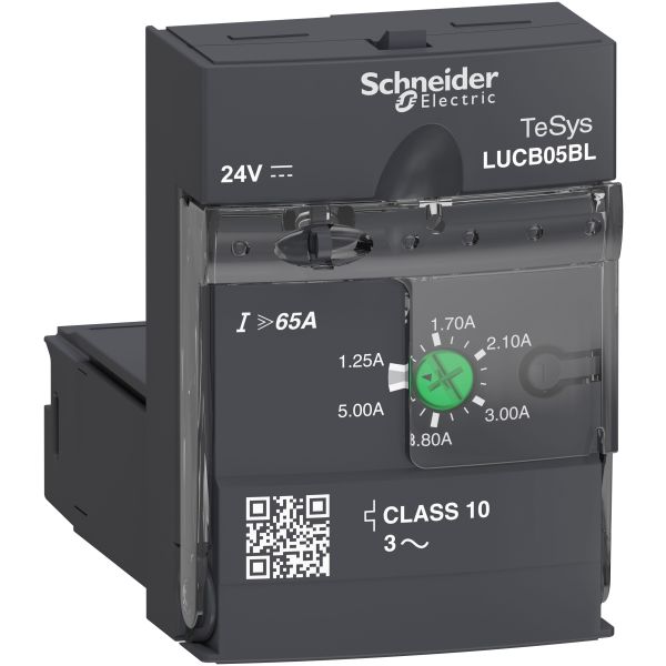 Beskyttelsesmodul Schneider Electric LUCB05BL 1,25-5 A, 24 V 