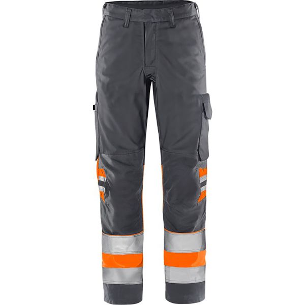 Håndværkerbukser Fristads 2649 GPLU Bemærk, orange/grå Hi-Vis, Orange/Grå C146
