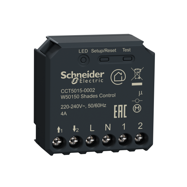 Strömställarpuck Schneider Electric Wiser CCT5015-0002 med Zigbee 