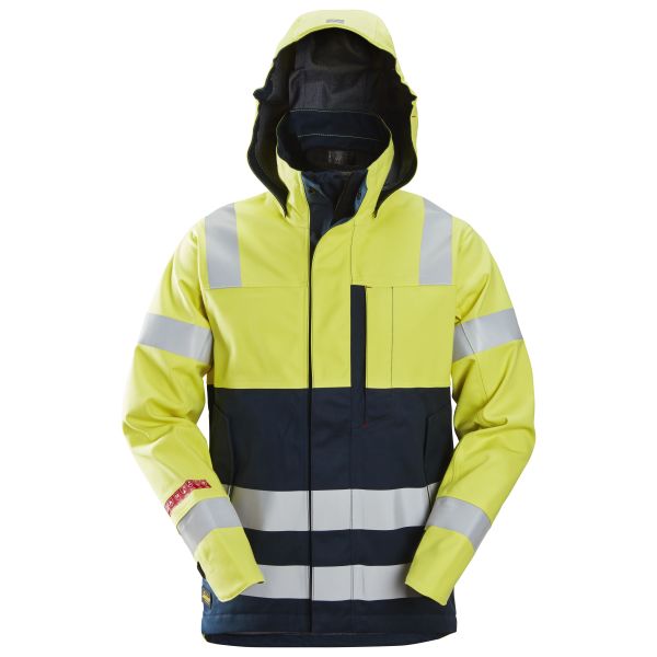 Skaljakke Snickers Workwear 1361 ProtecWork lang, gul/blå Gul/Blå M, lang