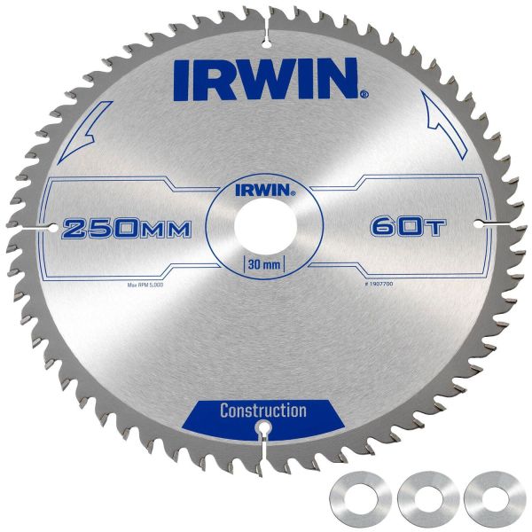 Sågklinga Irwin 1907700 250x30 mm, 60 T 