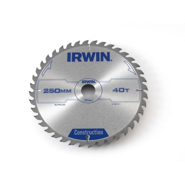Sågklinga Irwin 1897211 250 mm, 40 T 