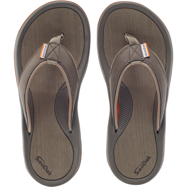 Sandal Grundéns 60006-203-1013 Deck Boss brun, komfort 46