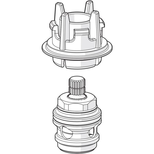 Kranoverdel Oras 601092V kaldt vann 