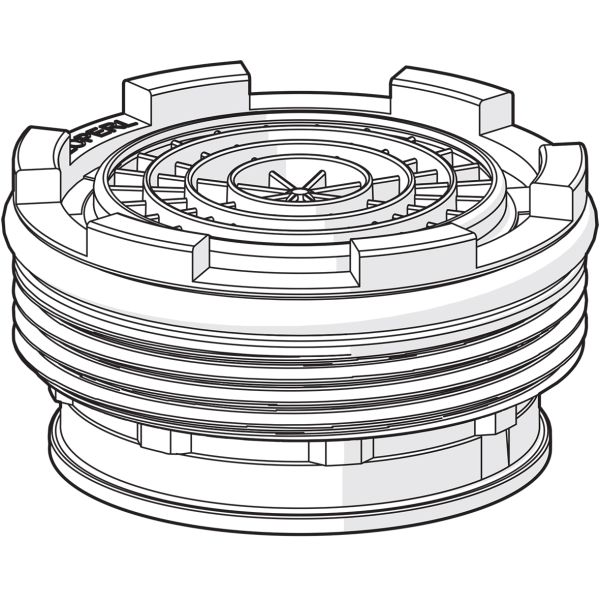 Poresuutin Oras 601287V M24X1, avaimella 