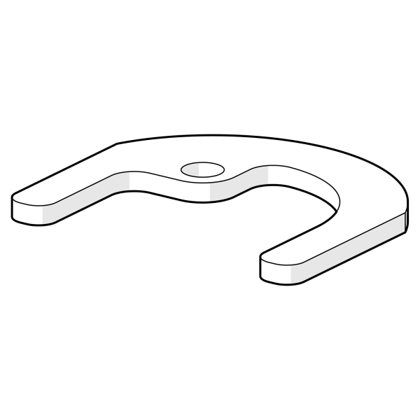 Kiristyslevy mutterilla Oras 159607V  