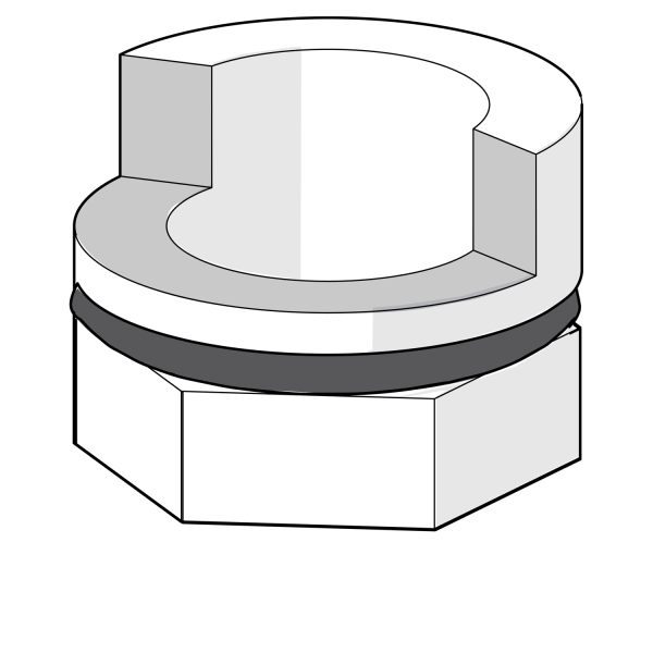 Juoksuputken rajoitin Oras 159670/10 120° 