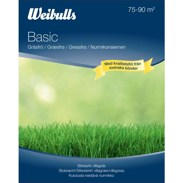 Gressfrø Weibulls Basic  3 kg