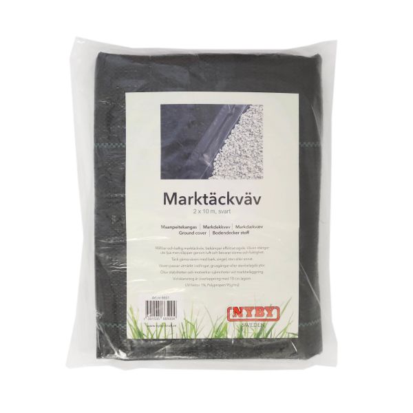 Ukrudtsdug Nyby Bruk 6651 100g/m², sort 2x10 m