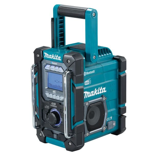 Byggepladsradio Makita DMR301 uden batteri og oplader 