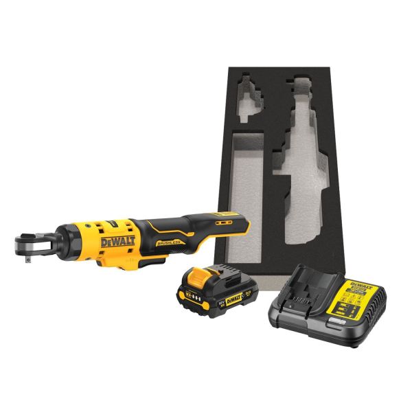Spærrskaft Dewalt DCF504L1G-QW med batteri og oplader 