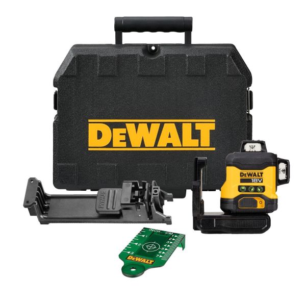 Krysslaser Dewalt DCLE34031N-XJ med grønn laser 