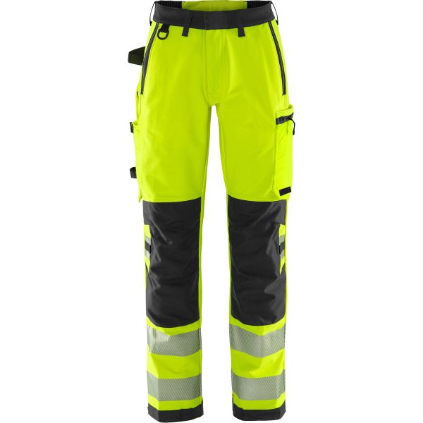 Håndværkerbukser Fristads 2665 GSTP Bemærk, gul/sort Hi-Vis, gul/sort 36