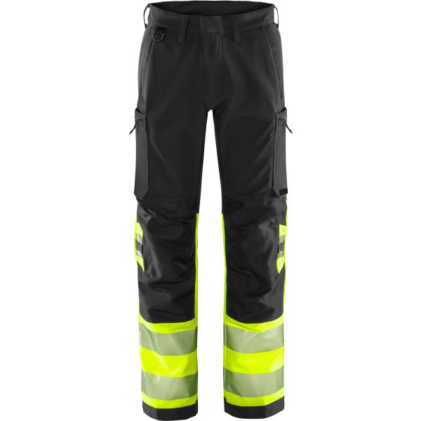 Håndværkerbukser Fristads 2647 GSTP Bemærk, gul/sort Hi-Vis, gul/sort C156