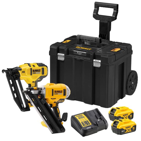 Maskinsæt Dewalt DCK264P2T-QW med batteri og oplader 