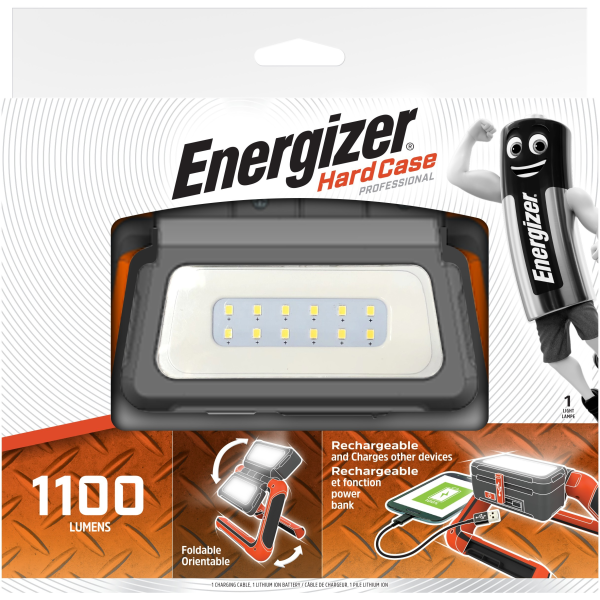 Arbeidslampe Energizer Hard Case 1100 lm 