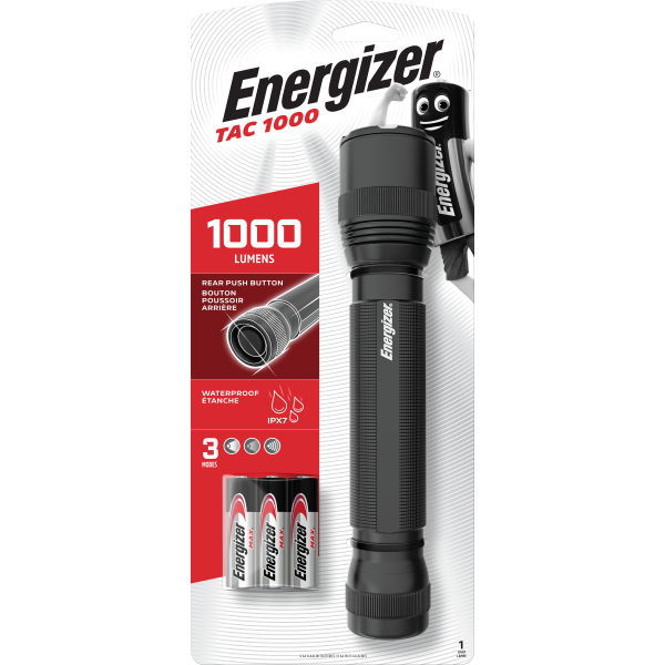 Pandelampe Energizer Tactical Performance 1000 lm 