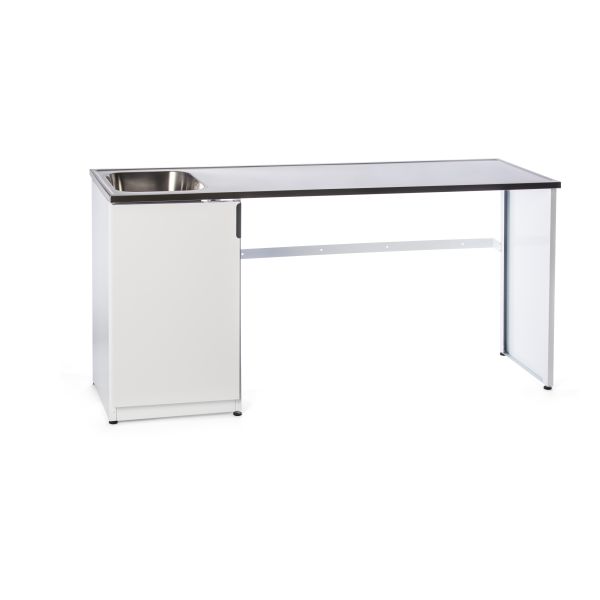 Vaskebænk Nimo TB 1800 HT hvid Venstre