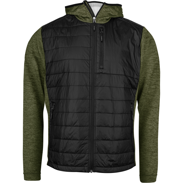Jakke Texstar FJ93199490210 svart/grønn 