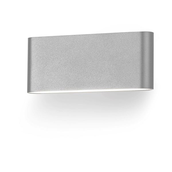 Veggarmatur Westal Illusion Plan 5,4 W, 540 lm, 3000 K Sølv/aluminium