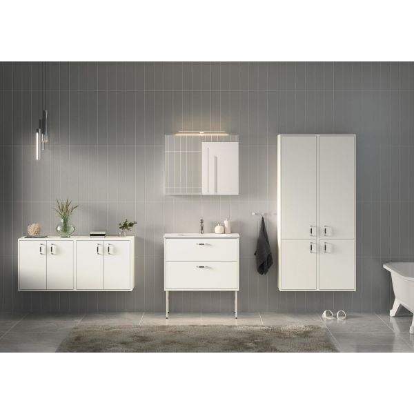 Spejlskab Gustavsberg Artic hvid, 60 cm 
