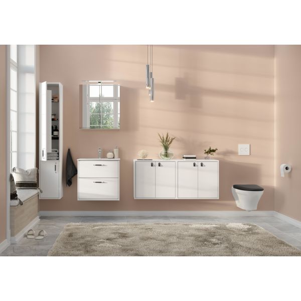 Underskab Gustavsberg Artic hvid, 60 cm, uden håndvask 