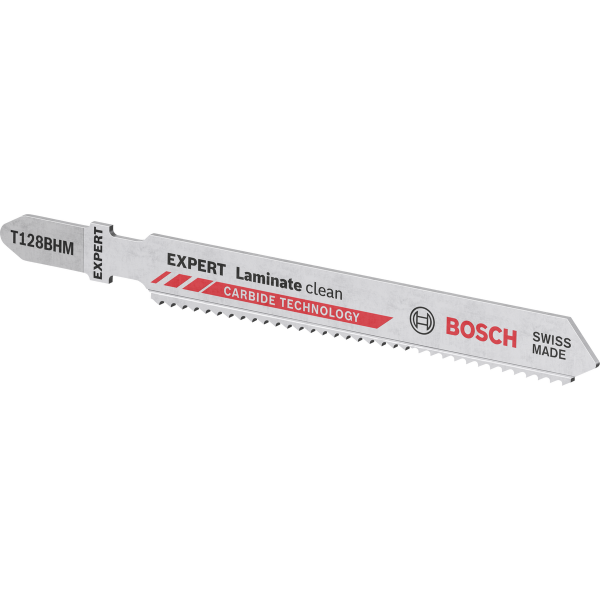 Stiksavklinge Bosch Expert T 128 BHM Laminate Clean 3-pak 