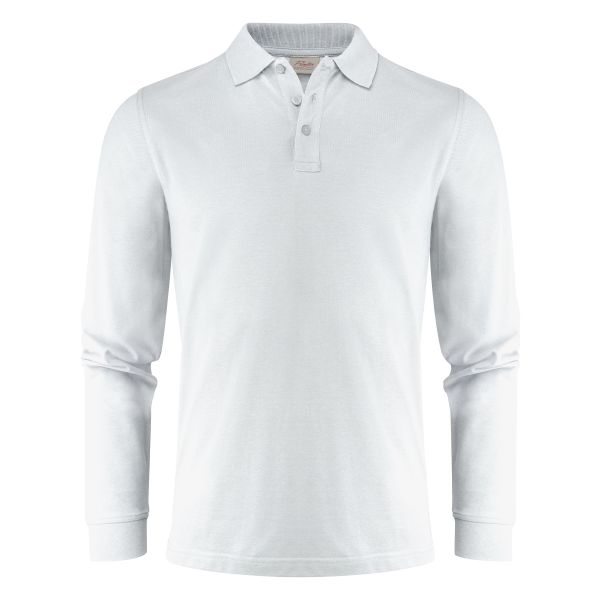Poloshirt Printer Surf Pro LS Hvid hvid S