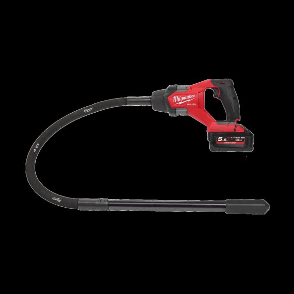 Betonvibrator Milwaukee M18 FCVN12-551 med batteri og oplader 