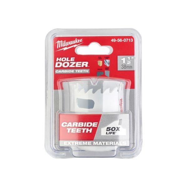 Hulsav Milwaukee Hole Dozer Carbide TCT, hårdmetal Ø 41 mm