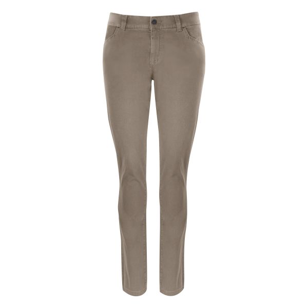 Bukser James Harvest Officer Woman Kakifarvet Kaki 25/34