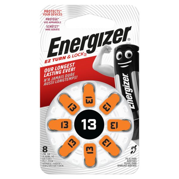 Kuulolaitteen paristo Energizer Hearing Aid 13, 1,4 V 13