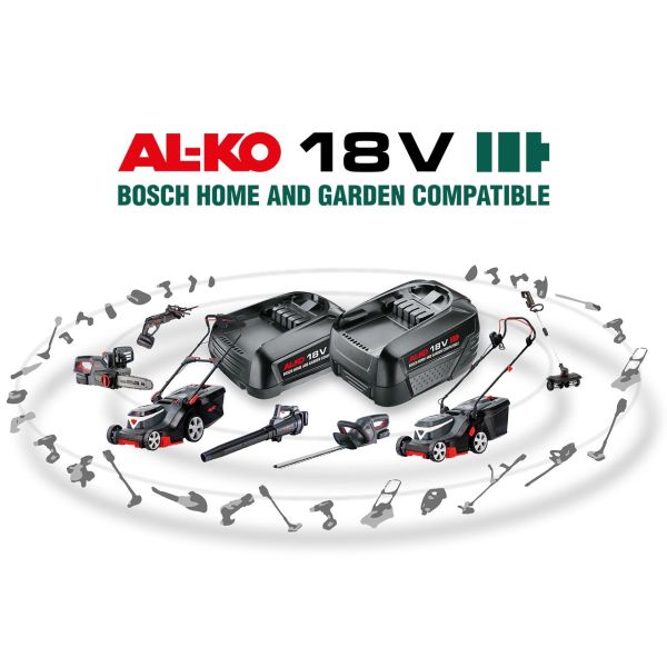 The AL-KO 38.2 Li 18V Easy Bosch Home & Garden walk-behind mower