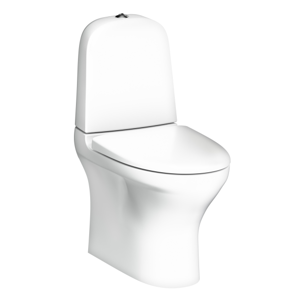 Toiletskål Gustavsberg GB1183002RW231G 8300, soft-close, mat hvid 