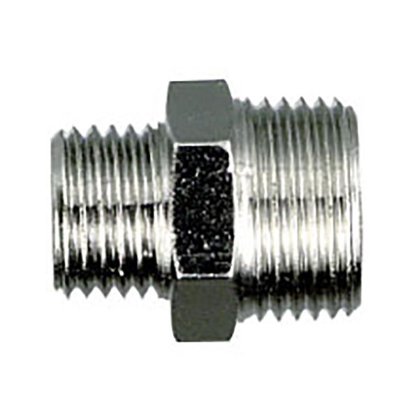 Metal nippel PELA 89712  R1/4-R3/8"