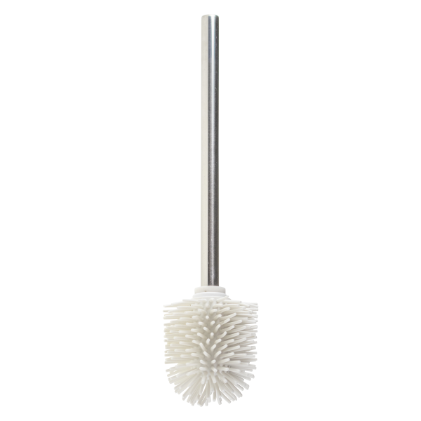 Toiletbørste Design4Bath Profile Line  krom/hvid
