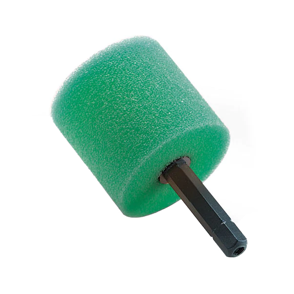 Polersvamp Flex 517755 5-pack, 35 mm, grön, hård 