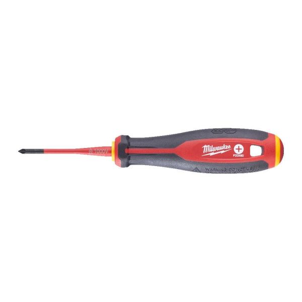 Skruetrækker Milwaukee Tri-Lobe VDE 3-sidet krængningsstabilisatorhåndtag PZ0 x 60 mm