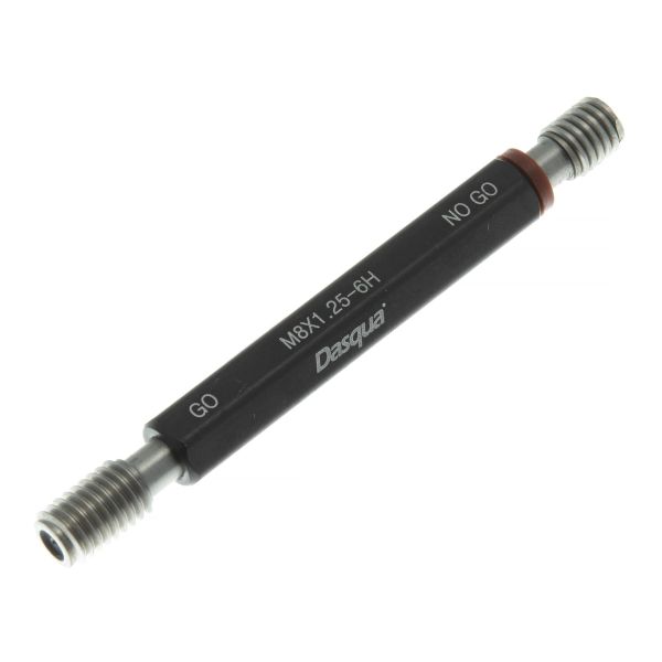 Gevindtolk Dasqua 509589 med GO og NO-GO M8x1,25 mm